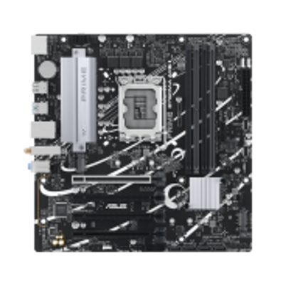 Tarjeta Madre Asus Prime B760M-A AX6 II en Color Negro con Socket LGA 1700, Soporte DDR5 y WiFi 6 Integrado